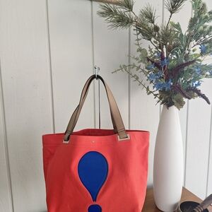 *SOLD* Anya Hindmarch Canvas Tote Bag